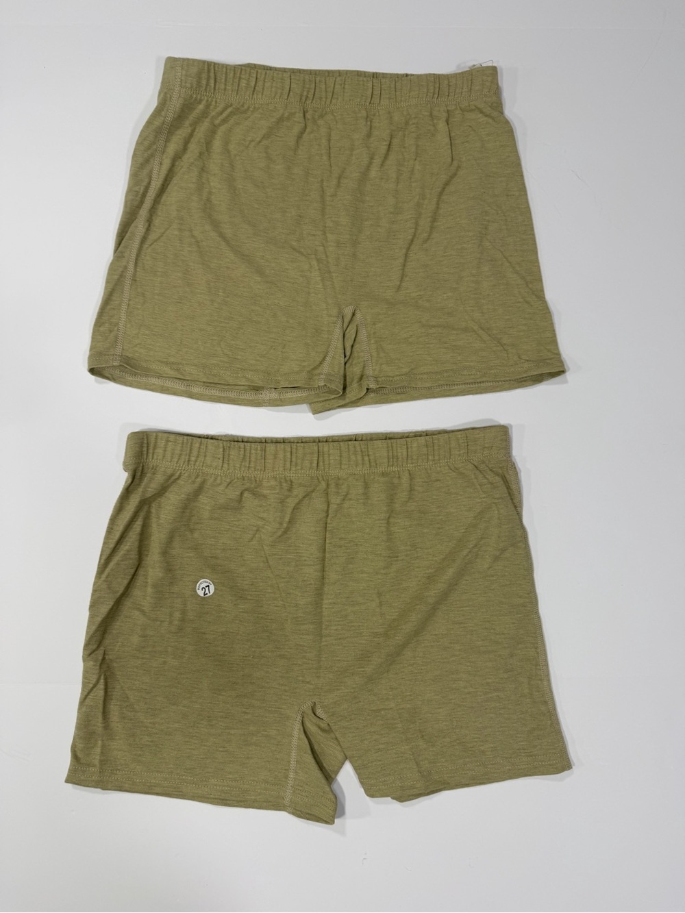 Women’s tan Stretch Boxer Briefs